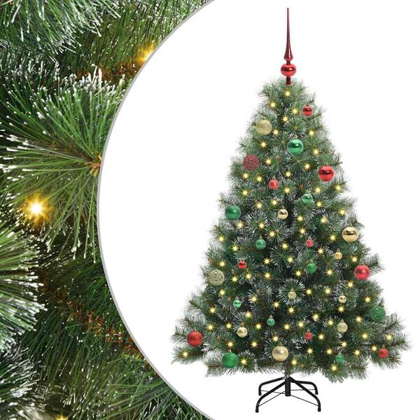vidaXL &Aacute;rbol de Navidad artificial con 150 LED Verde 150 cm PE y PVC