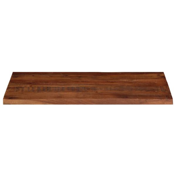vidaXL Tablero mesa rectangular madera maciza reciclada 110x70x2,5 cm