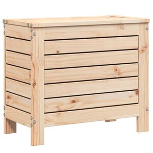 vidaXL Taburete de jard&iacute;n madera maciza de pino 62x31,5x52 cm