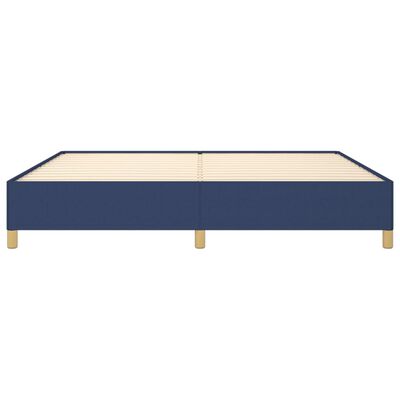 vidaXL Estructura de cama de tela gris taupe azul 200x200 cm
