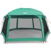 vidaXL Carpa para piscina con desmontables y paredes verde 618x532 cm