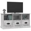 vidaXL Mueble para TV madera contrachapada gris Sonoma 100x35x50 cm