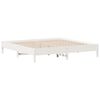 vidaXL Estructura de cama sin colch&oacute;n madera maciza de pino 160x200 cm