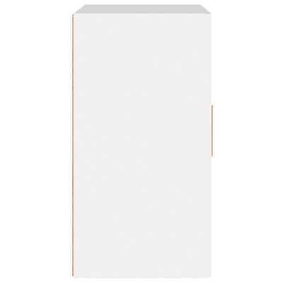vidaXL Armario de pared madera contrachapada blanco 37x37x37 cm