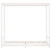 vidaXL Estructura de cama para niños madera de pino blanco 80x200 cm