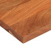 vidaXL Tablero de mesa rectangular madera maciza acacia 100x30x2,5 cm