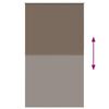 vidaXL Estor Enrollable Opaco Color Caf&eacute; 120x230cm Tela Ancho 116,6cm