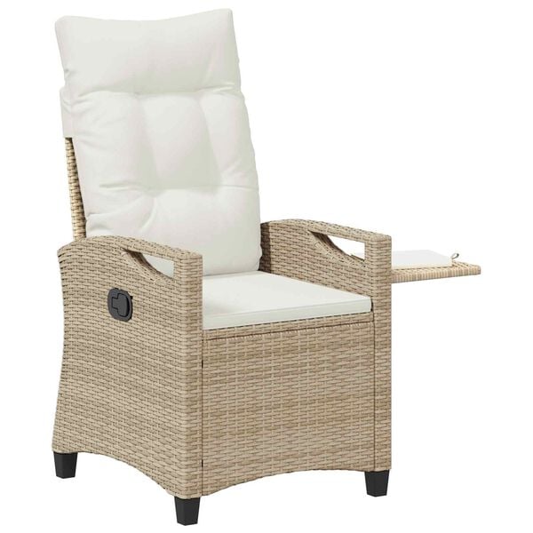 vidaXL Sillas de jard&iacute;n reclinables 56 x 60 x 112 cm acero