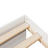 vidaXL Div&aacute;n sin colch&oacute;n blanco 100x200 cm madera maciza de pino