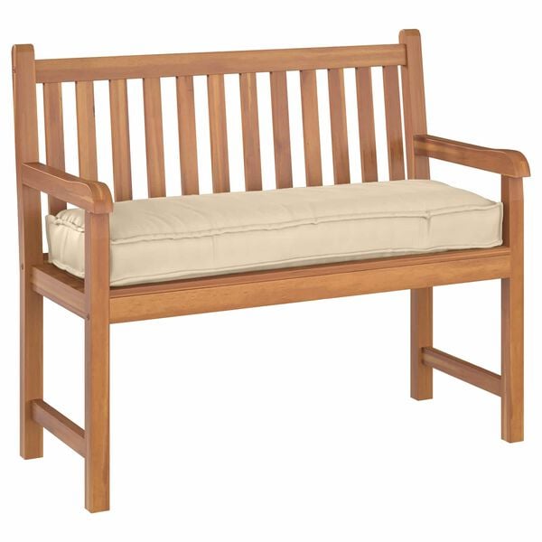 vidaXL Coj&iacute;n Beige 120 x 40 x 8 cm Tela Oxford