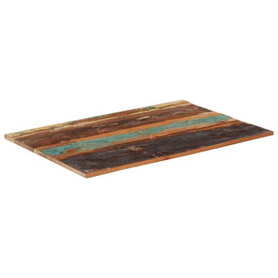 vidaXL Tablero de mesa rectangular madera maciza 60x90 cm 15-16 mm