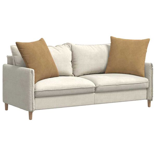 vidaXL Cojines de sof&aacute; 2 pcs Marr&oacute;n 60 x 60 cm Tela de pana