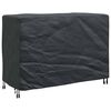 vidaXL Funda para muebles de exterior Negro 140 x 70 x 90 cm 600D