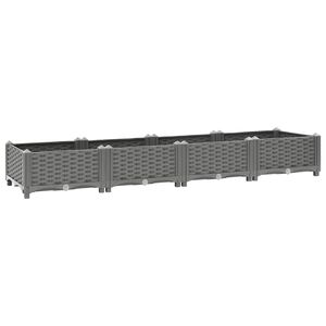 vidaXL Arriate polipropileno 160x40x23 cm