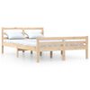 vidaXL Estructura de cama sin colchón madera maciza 140x200 cm