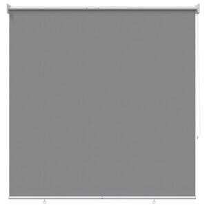 vidaXL Persiana enrollable exterior con protecci&oacute;n UV Gris Claro