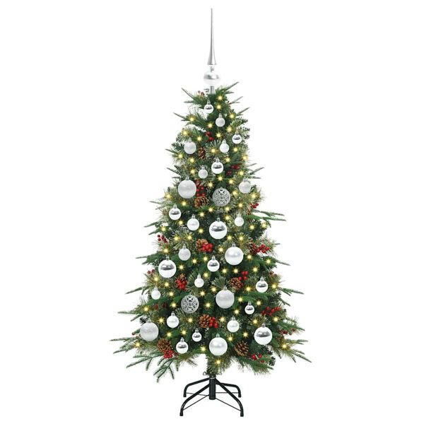 vidaXL &Aacute;rbol de Navidad artificial con ramas articuladas Verde 120 cm