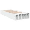 vidaXL Estructura de cama madera de ingeniería blanca 90x190 cm