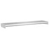 vidaXL Pelda&ntilde;o de rejilla acero galvanizado 100x24x7 cm