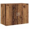vidaXL Armario de Pared Madera envejecida 80 x 42,5 x 64 cm