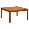 vidaXL Mesa de centro de jard&iacute;n madera maciza de acacia 85x85x45 cm