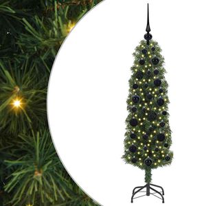vidaXL &Aacute;rbol de Navidad artificial Verde 120 cm PVC, Acero y Pl&aacute;stico
