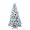 vidaXL &Aacute;rbol de Navidad artificial con ramas articuladas 240 cm