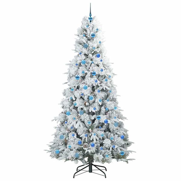 vidaXL &Aacute;rbol de Navidad artificial con ramas articuladas 240 cm