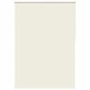 vidaXL Estor enrollable opaco 144,4x230 cm, tela, ancho 140 cm, blanco roto