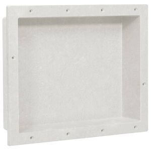 vidaXL Hornacina de ducha blanco 41x51x10 cm