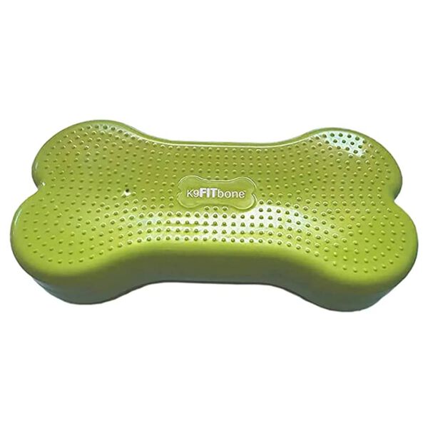 FitPAWS Plataforma equilibrio mascotas K9FITbone PVC verde FPK9BONEGR