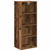 vidaXL Mueble colgante Madera vieja 40 x 29,5 x 100 cm
