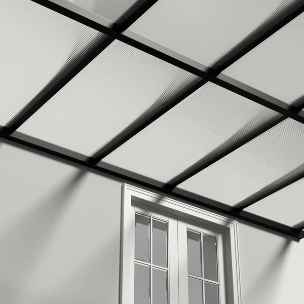 vidaXL Paneles de policarbonato 5 unidades 6 mm 150x65 cm