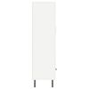 vidaXL Aparador alto madera de ingenier&iacute;a blanco 69,5x31x115 cm