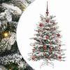 vidaXL &Aacute;rbol de Navidad artificial con ramas articuladas 120 cm