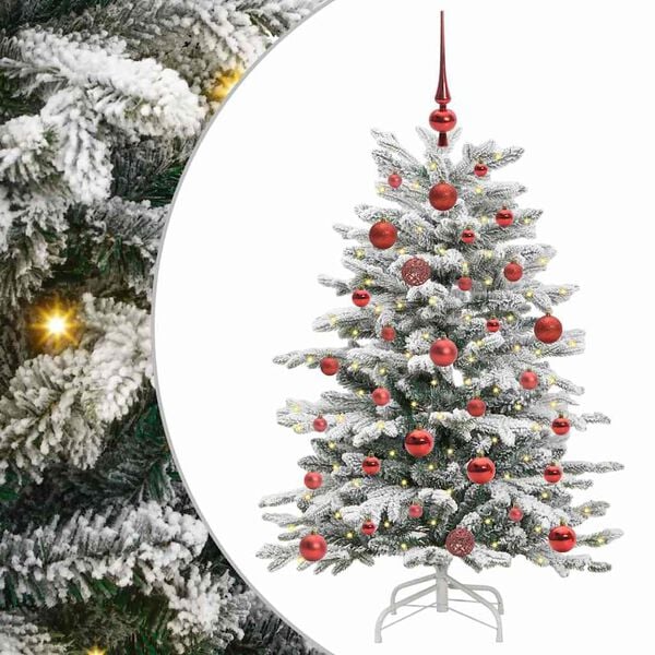 vidaXL &Aacute;rbol de Navidad artificial con ramas articuladas 120 cm