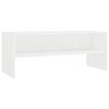 vidaXL Mueble para TV madera contrachapada blanco 100x40x40 cm