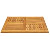 vidaXL Tablero de mesa cuadrado madera maciza de acacia 90x90x2,2 cm