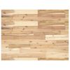 vidaXL Tablero de mesa rectangular madera maciza acacia 80x60x2 cm