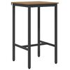 vidaXL Mesa de Bar 52 x 52 x 110 cm Madera de ingenier&iacute;a Roble artisan