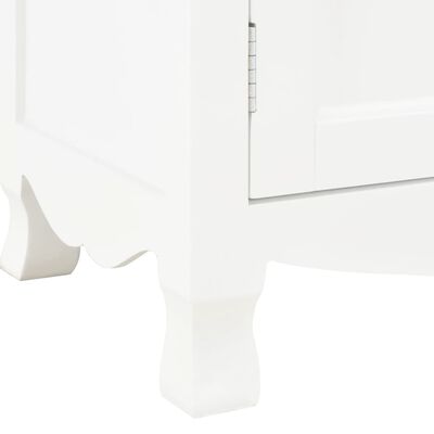 vidaXL Mueble para TV de madera blanco 120x30x40 cm