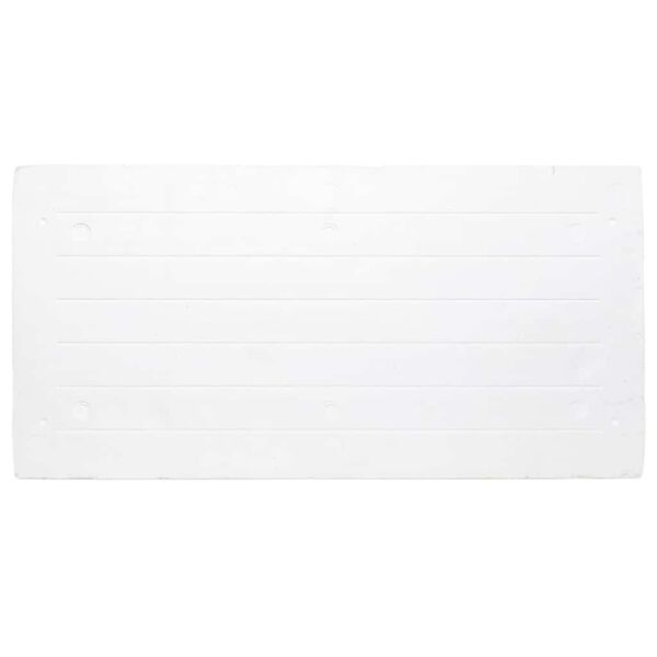 vidaXL Paneles de pared 3D 10 unidades EPS gris claro 100x50 cm