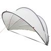 vidaXL C&uacute;pula para piscina 405 x 405 x 192 cm Gris y naranja