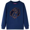 Sudadera infantil azul marino 140
