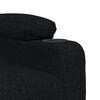 vidaXL Sill&oacute;n elevable tela negro