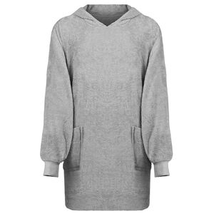 vidaXL Sudadera manta KINN Gris L Algod&oacute;n