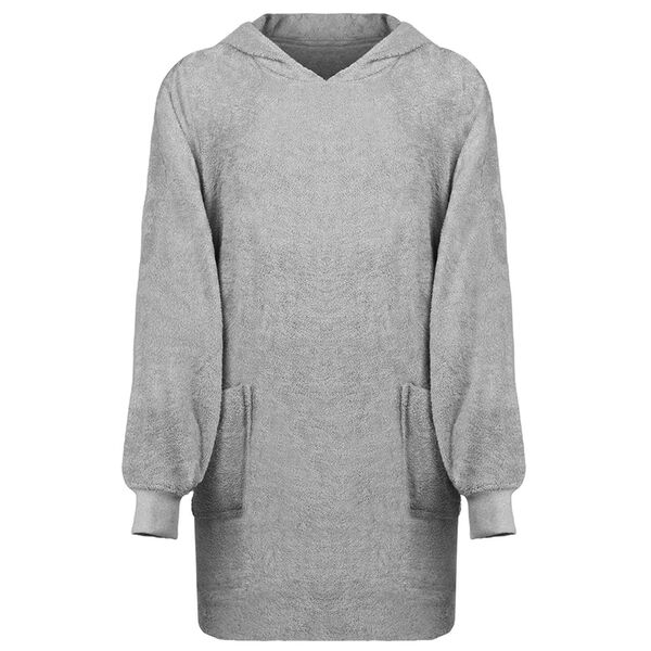 vidaXL Sudadera manta KINN Gris L Algod&oacute;n