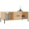 vidaXL Mesa de centro madera contrachapada roble Sonoma 102x50x40 cm