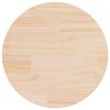 vidaXL Superficie de mesa madera maciza de pino &Oslash;70x2,5 cm