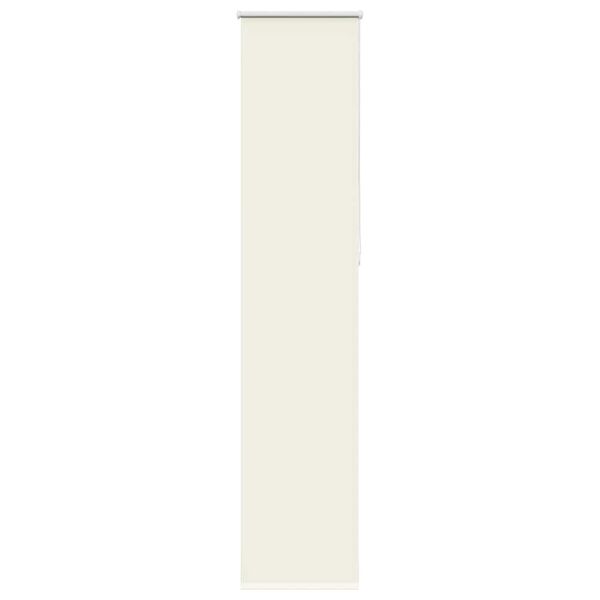 vidaXL Estor Enrollable Opaco Blanco Roto 50x230cm Tela Ancho 45,7cm